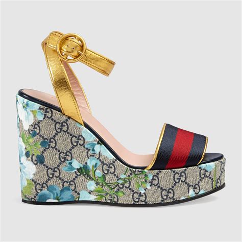 color striped logo gucci sandal high heels|Women's Gucci Heeled Sandals .